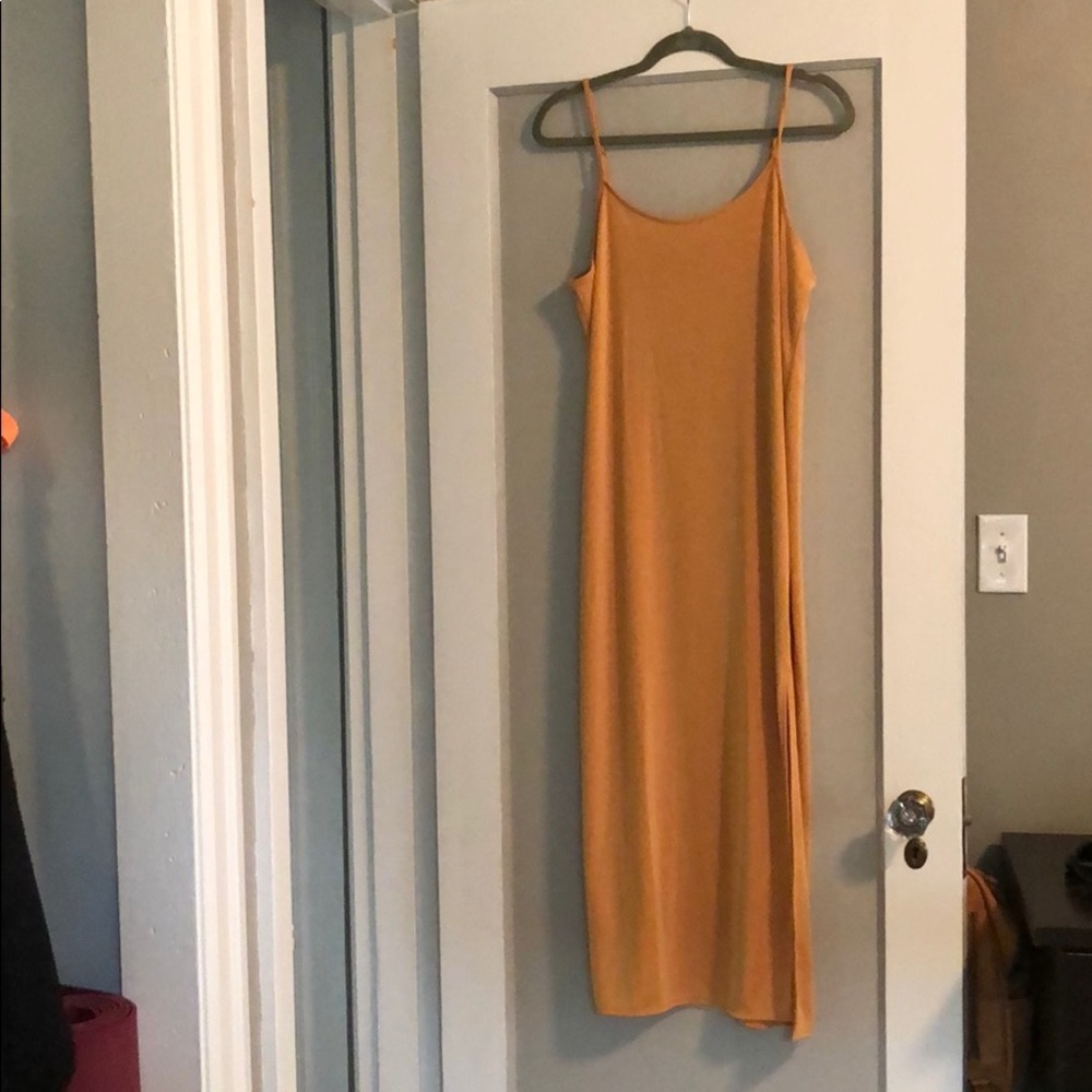 Midi slip dress